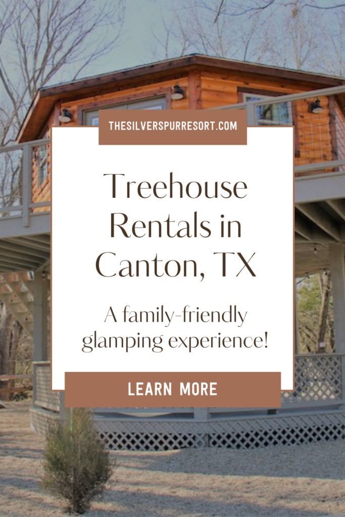 Treehouse Glamping in Canton Texas