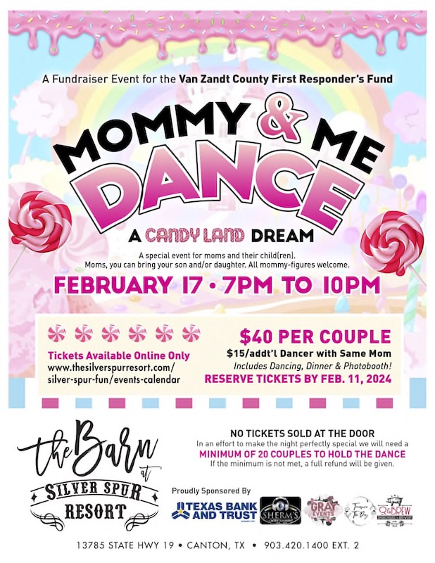 Mommy & Me Dance at Silver Spur Resort on Feb 17th 2024 