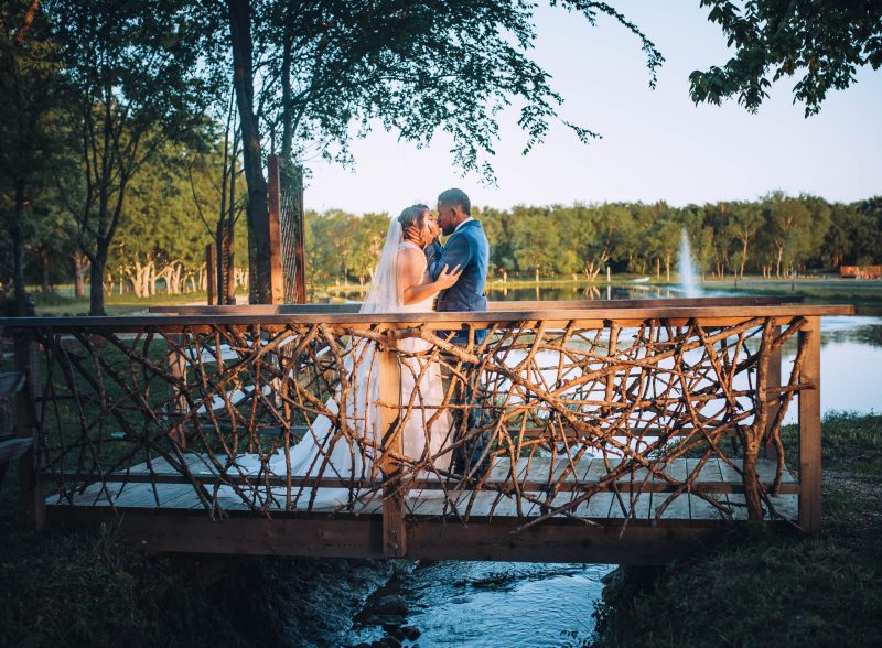newlywed photos at silver spur resort